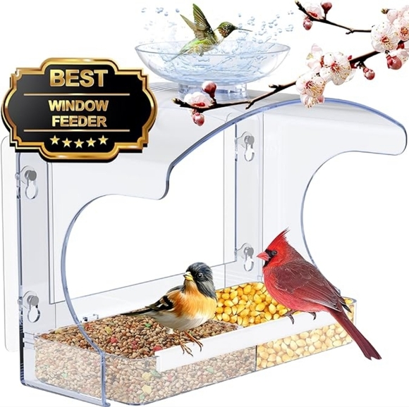#17 Other - Window Bird Feeder& Bird Bath